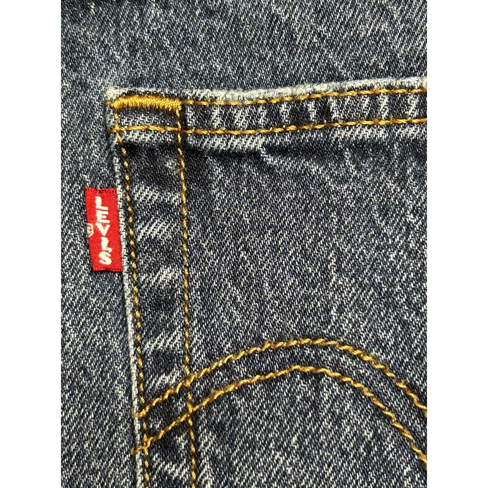 Levi’s Premium High Rise Straight Leg Jeans Size 30 - Picture 6 of 13